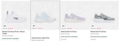 Reebok Canada Boxing Week Event Sale: 40% off Almost Everything + Extra 40% off Sale