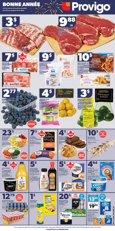 Provigo Flyer December 25 to 31