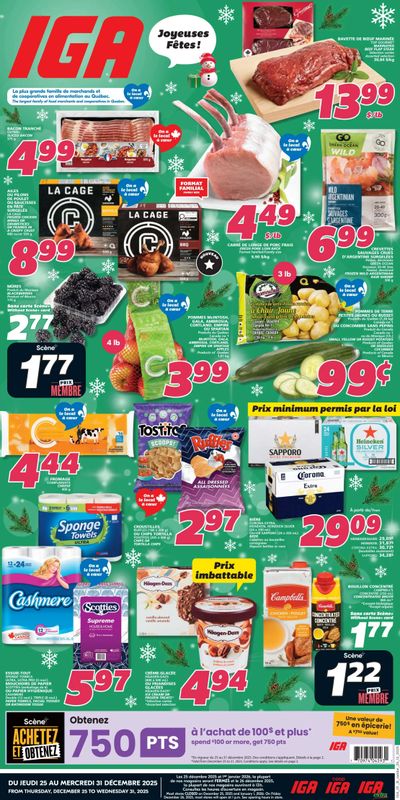 IGA (QC) Flyer December 25 to 31