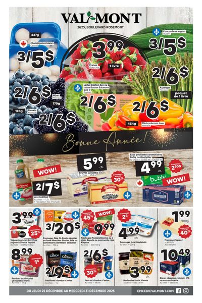 Val-Mont Flyer December 25 to 31