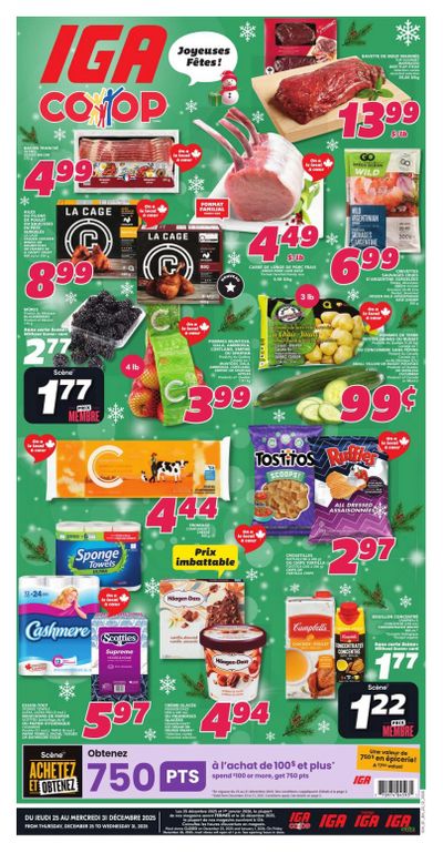 IGA (NB) Flyer December 25 to 31
