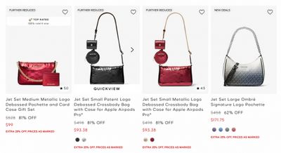 Michael Kors & Outlet Canada Boxing Week Deals & Sales: Extra 25% off Outlet Styles + More