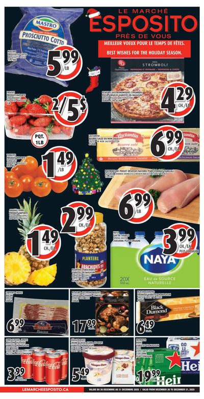 Esposito Flyer December 25 to 31