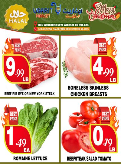 Ugarit Market Flyer December 23 to 29