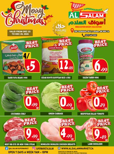 Al-Salam Supermarket Flyer December 23 to 29