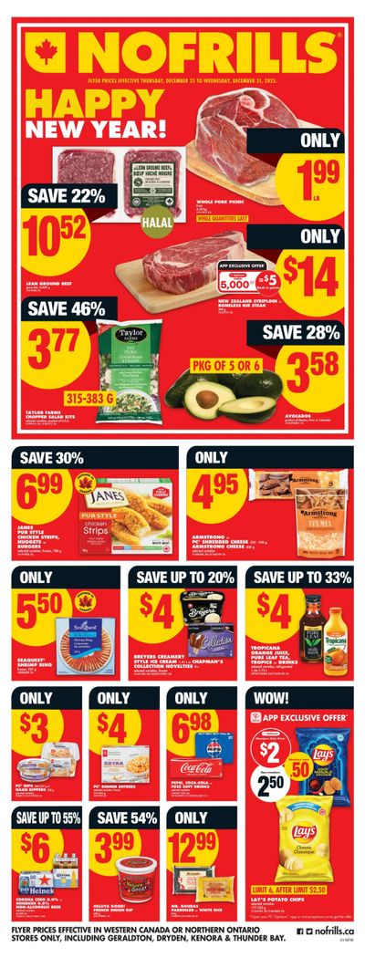 No Frills (West) Flyer December 25 to 31