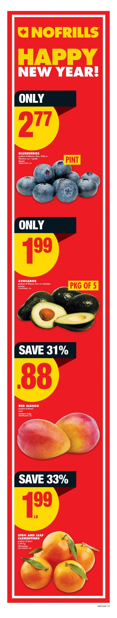 No Frills (ON) Flyer December 25 to 31