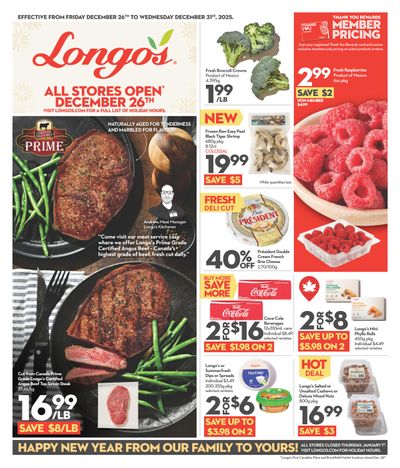 Longo's Flyer December 26 to 31
