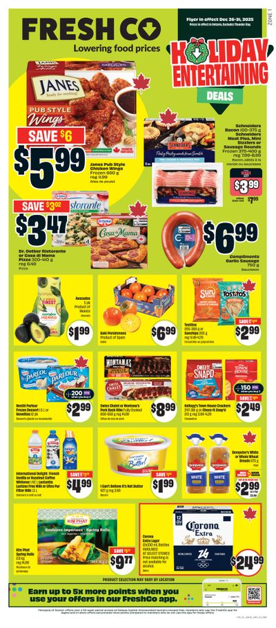 FreshCo (ON) Flyer December 26 to 31