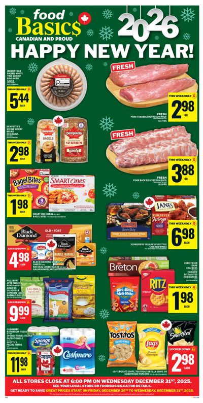 Food Basics Flyer December 26 to 31