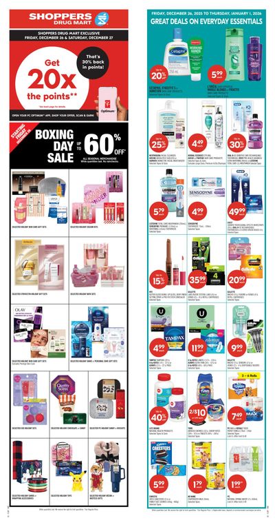 Shoppers Drug Mart (ON) Flyer December 26 to January 1