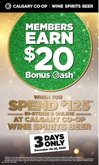 Calgary Co-op SWCB Flyer December 25 to 31