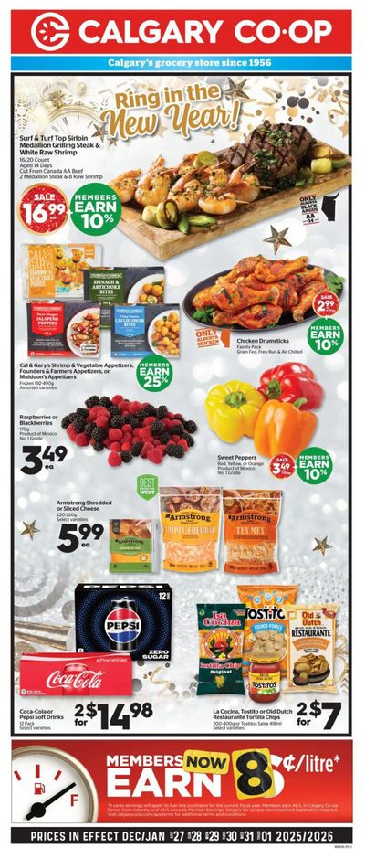 Calgary Co-op Flyer December 27 to January 1