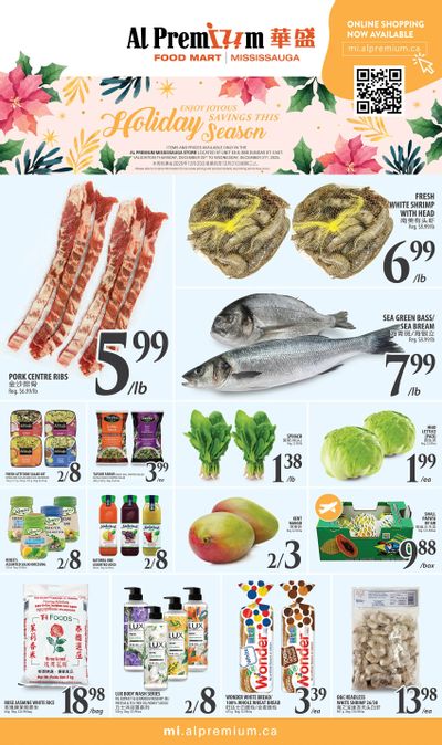 Al Premium Food Mart (Mississauga) Flyer December 25 to 31
