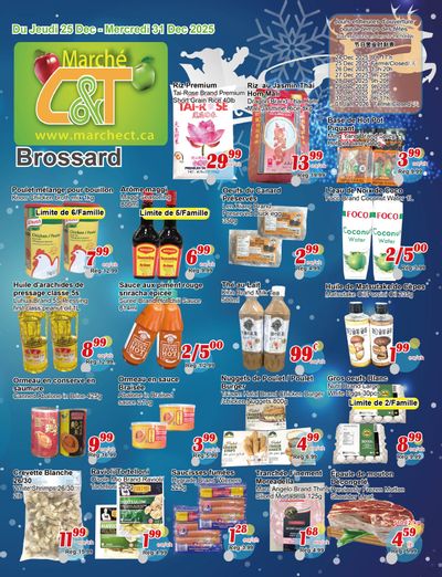 Marche C&T (Brossard) Flyer December 25 to 31