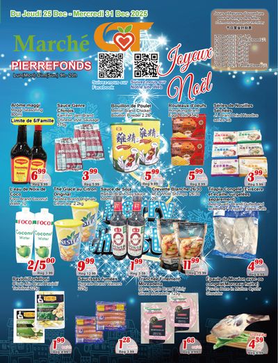 Marche C&T (Pierrefonds) Flyer December 25 to 31