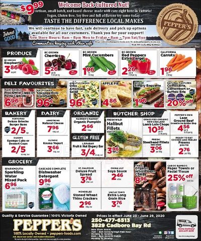 Pepper's Foods Flyer June 23 to 29