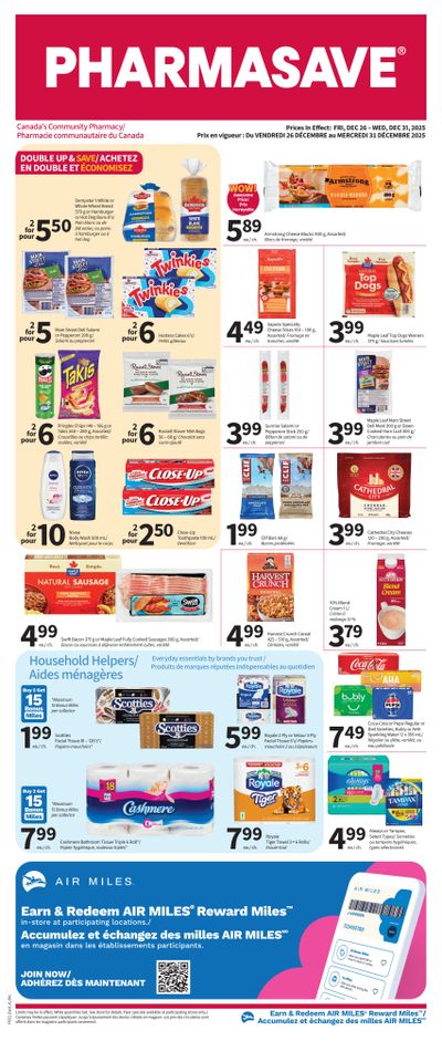 Pharmasave (NB) Flyer December 26 to 31