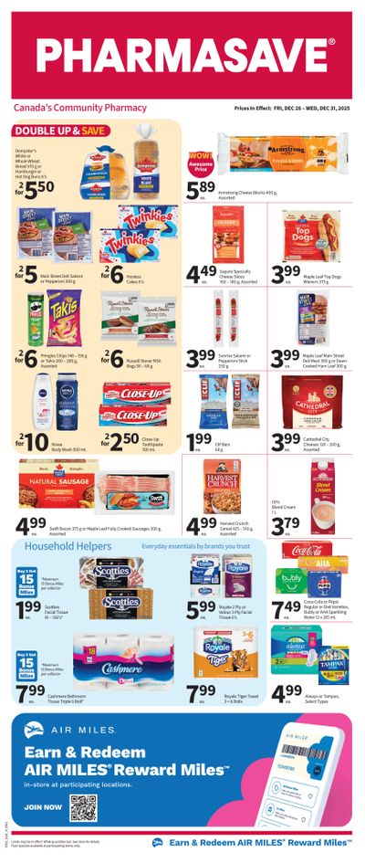 Pharmasave (Atlantic) Flyer December 26 to 31