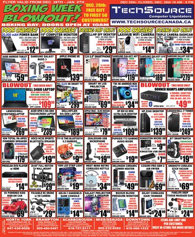 TechSource Flyer December 26 to January 8
