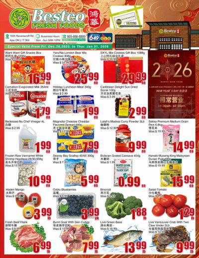 BestCo Food Mart (Ajax) Flyer December 26 to January 1