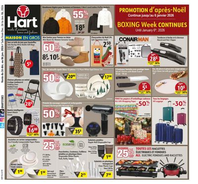 Hart Stores Flyer December 26 to January 6