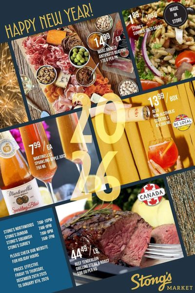 Stong's Market Flyer December 26 to January 8