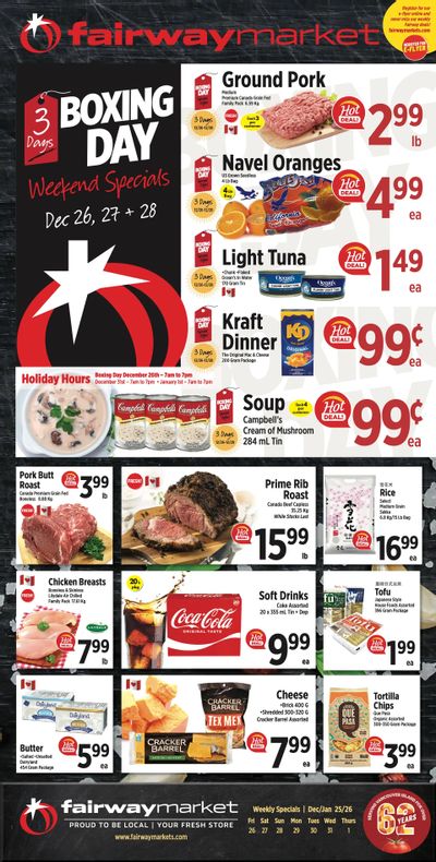 Fairway Market Flyer December 26 to January 1
