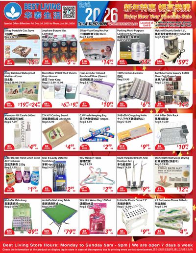 Best Living Flyer December 26 to January 8