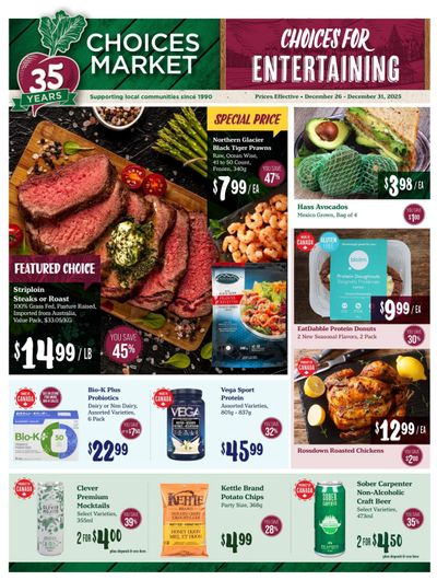 Choices Market Flyer December 26 to 31
