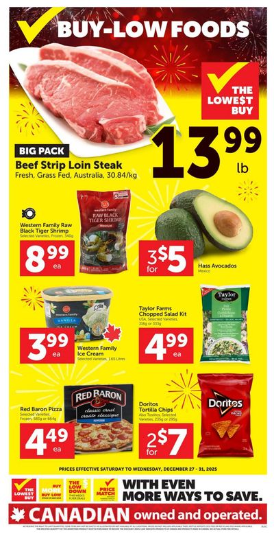 Buy-Low Foods Flyer December 27 to 31