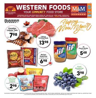 Western Foods Flyer December 26 to January 1