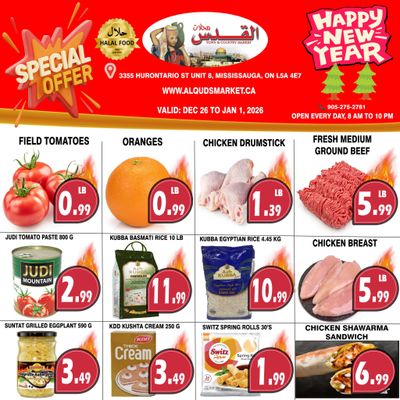 Al-Quds Supermarket Flyer December 26 to January 1