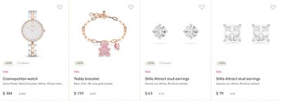 Swarovski Canada Boxing Day 2025 Deals Sale: up to 40% off Select Styles + Free Gift With A $380 Purchase