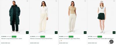 Lacoste Canada Boxing Day Sale 2025: Save 50% Off Everything Sitewide