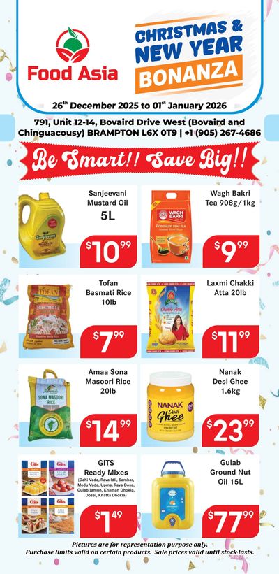 FoodAsia Flyer December 26 to January 1