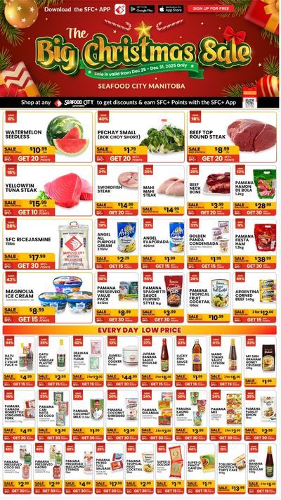 Seafood City Supermarket (MB) Flyer December 25 to 31