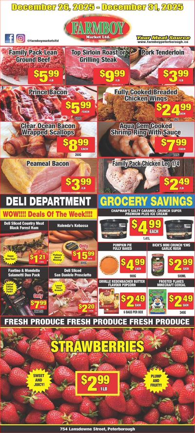 Farmboy Peterborough Flyer December 26 to 31