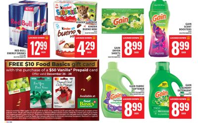 Food Basics Ontario: Get A Free $10 Gift Card When You Purchase a $50 Vanilla Visa