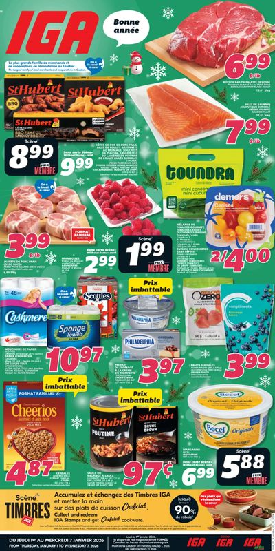 IGA (QC) Flyer January 1 to 7
