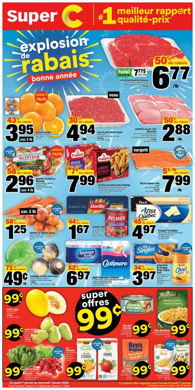 Super C Flyer January 1 to 7