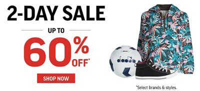 Sport Chek Canada 2-Day Sale: Save Up To 60% Off Select Brands & Styles