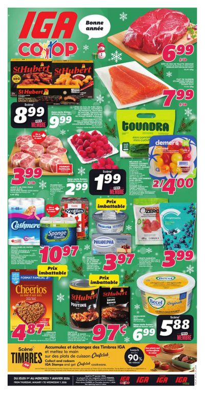 IGA (NB) Flyer January 1 to 7