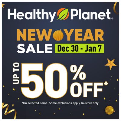 Healthy Planet Flyer December 30 to January 7
