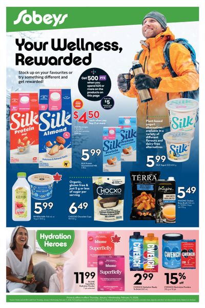 Sobeys (Atlantic) Wellness Flyer January 1 to February 11
