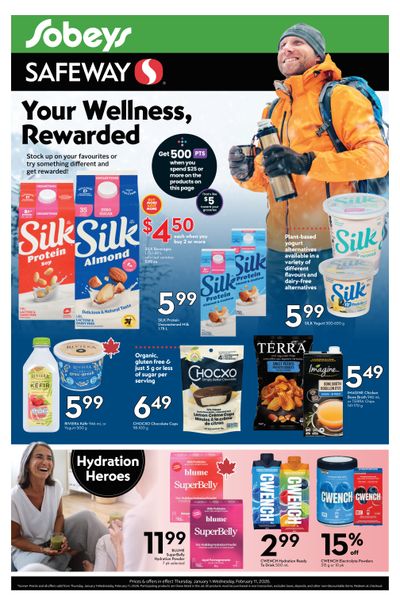 Sobeys/Safeway (AB, SK, MB) Wellness Flyer January 1 to February 11