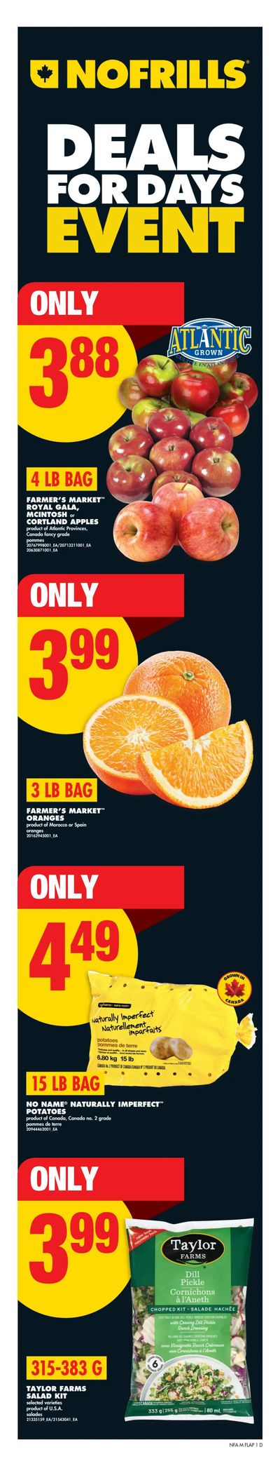 No Frills (Atlantic) Flyer January 1 to 7