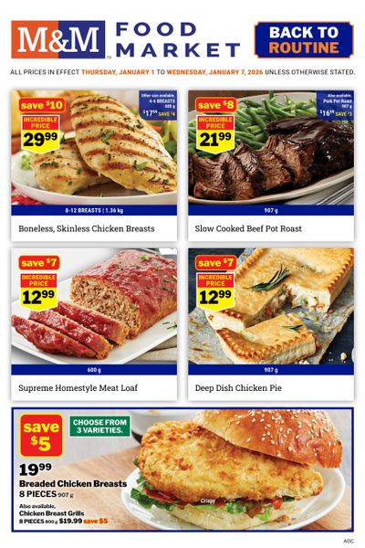 M&M Food Market (Atlantic, ON & West) Flyer January 1 to 7