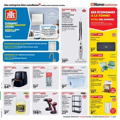 Home Hardware (QC) Flyer January 1 to 14