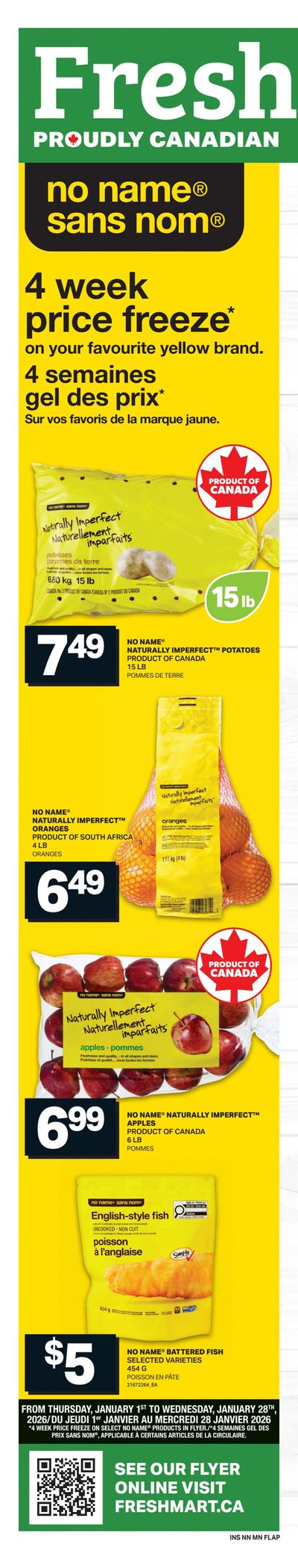 Freshmart (Atlantic) Flyer January 1 to 7